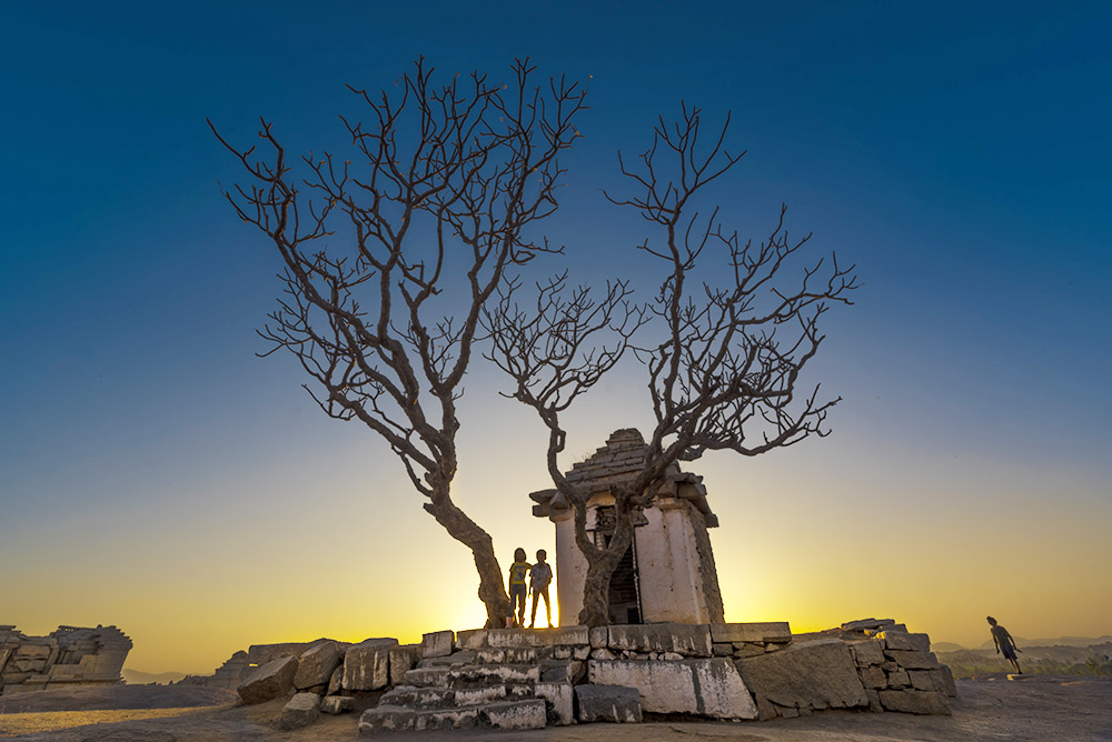 Sunset from Hemakoot Hill